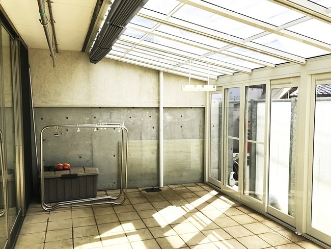 メリットたくさんサンルーム