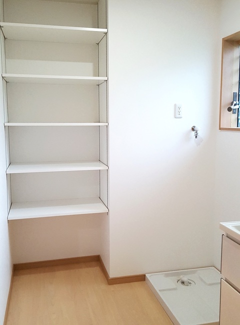 収納たっぷりの家