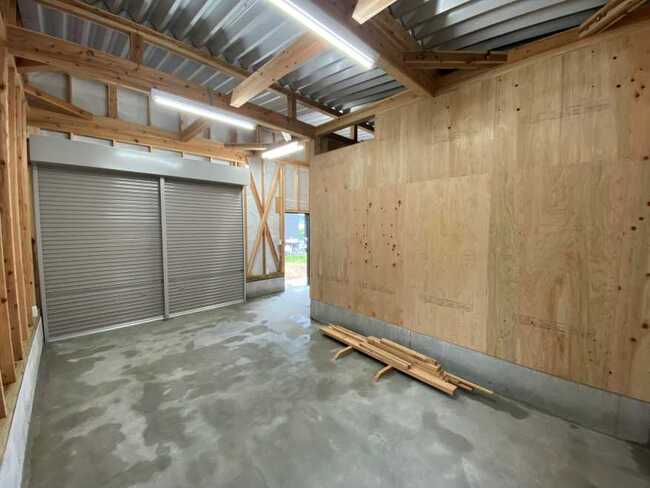 『H様邸』の車庫・収納スペース部屋工事が完了致しました